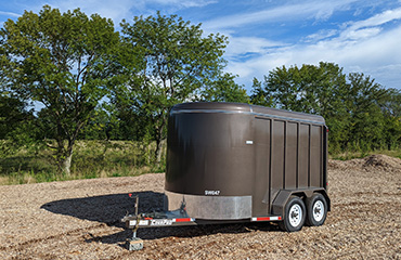 CP&reg; 7x12 Enclosed Cargo Trailer 