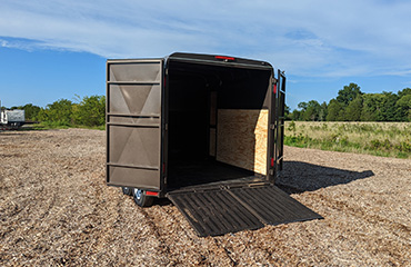 CP&reg; 7x12 Enclosed Cargo Trailer 